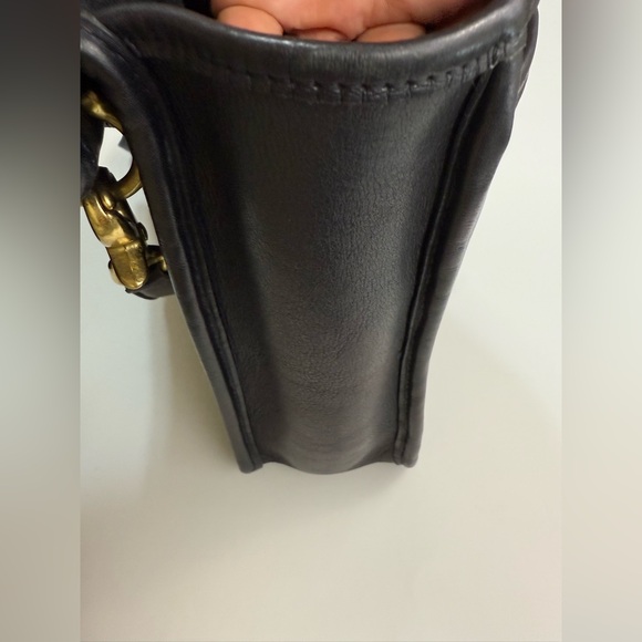 Coach Classic Black Willis Top Handle Crossbody Bag Style No. 9927 - Picture 11 of 14